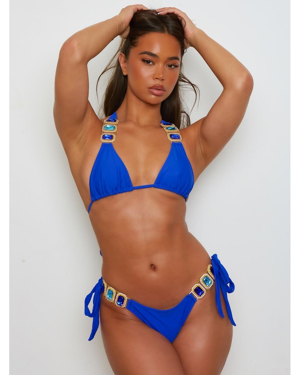 Moda Minx Blue Bikinitop Boujee