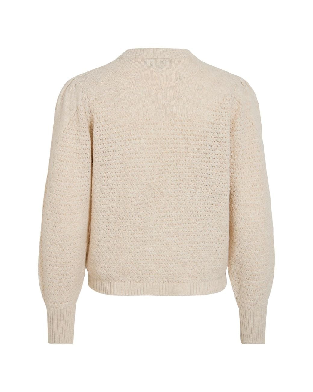Vila White Pullover Vikka
