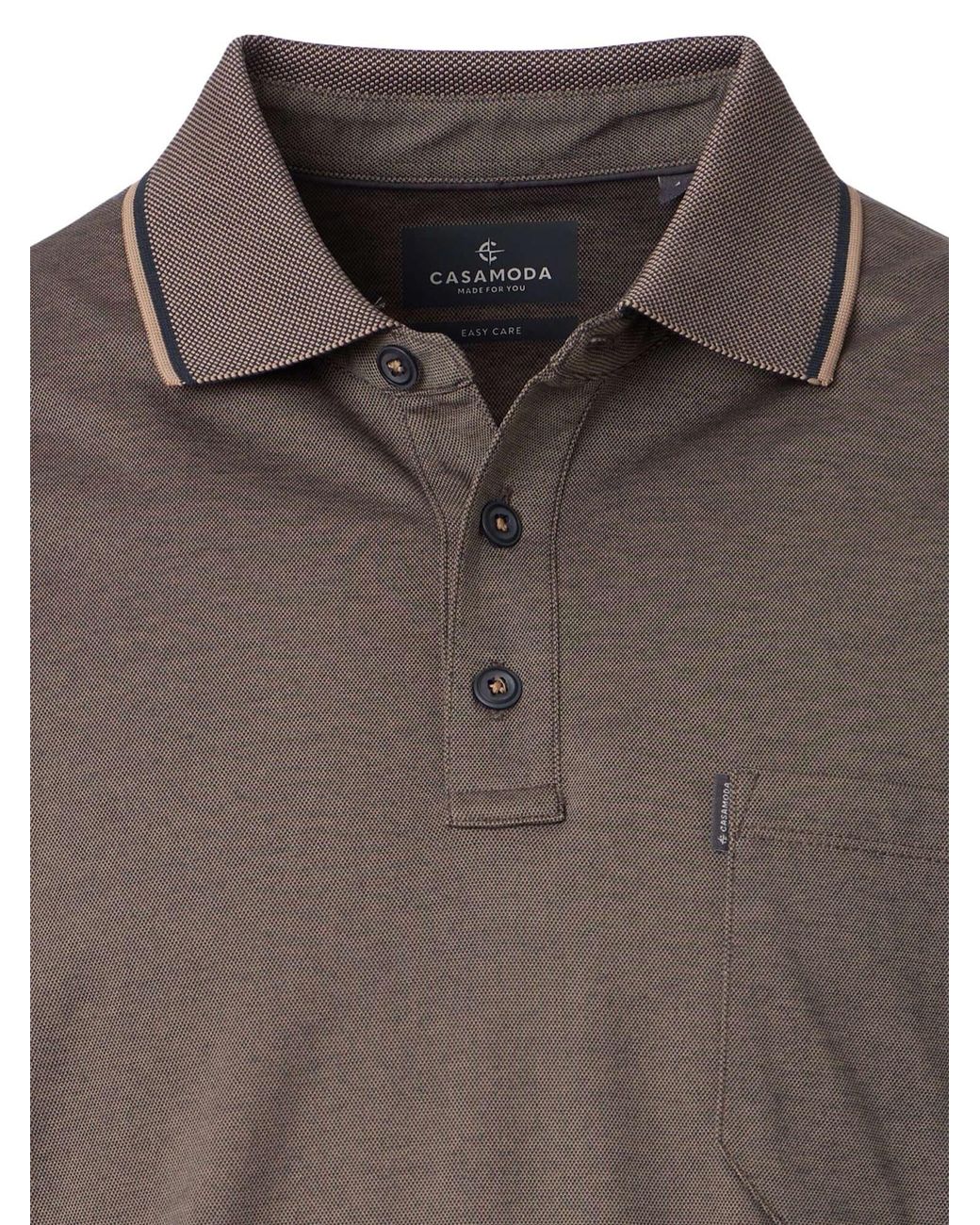 CASA MODA Shirt Basic in Gray für Herren