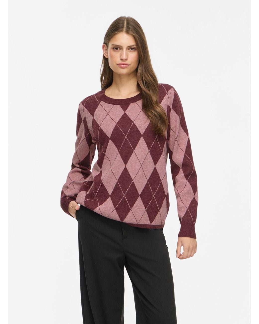Vila Pink Pullover Vitif
