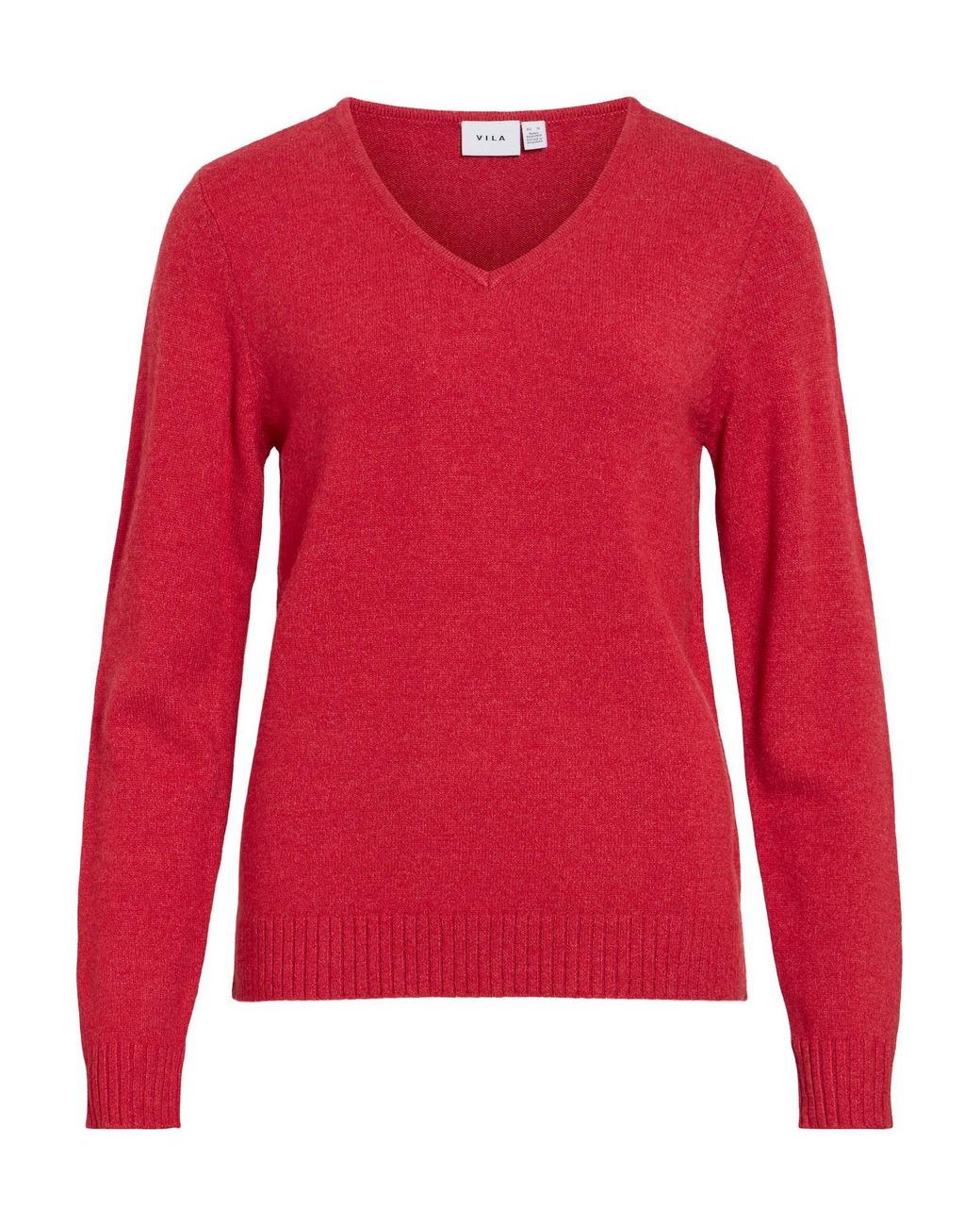 Vila Red Pullover Viril