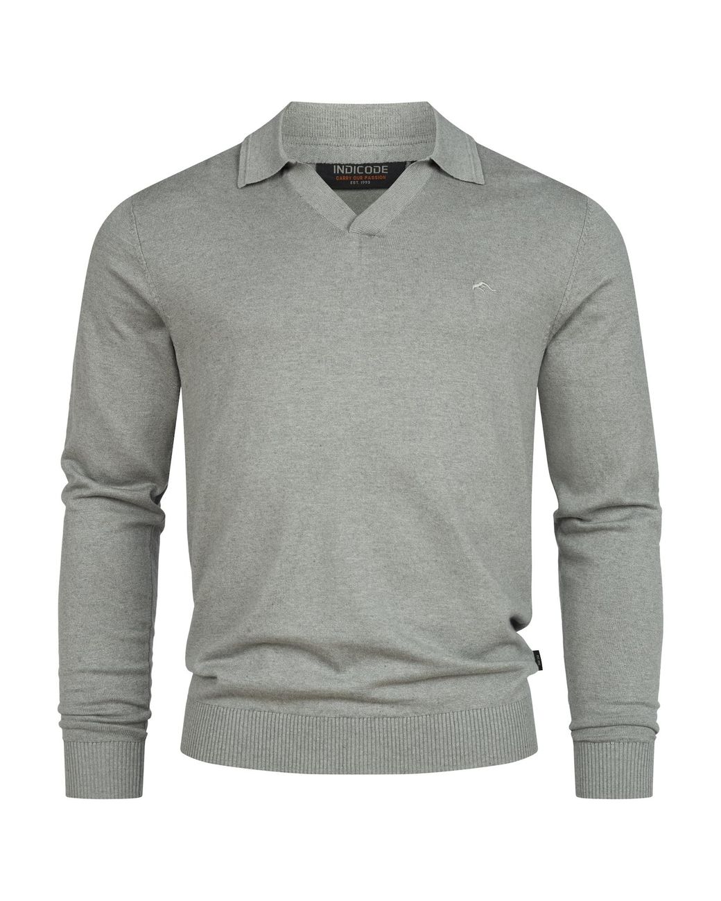 INDICODE Pullover Hagen in Gray für Herren