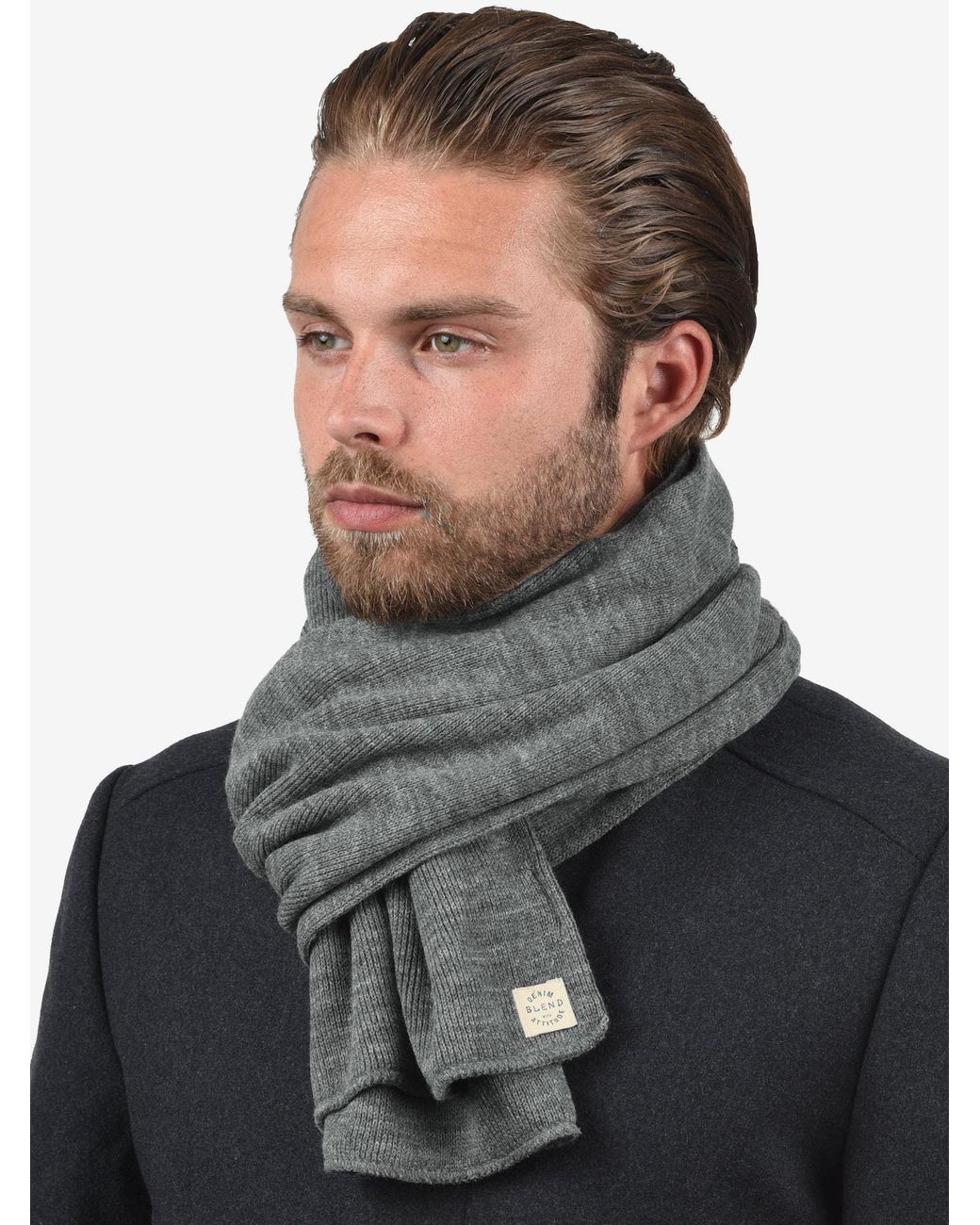 Blend Schal Scar in Gray für Herren