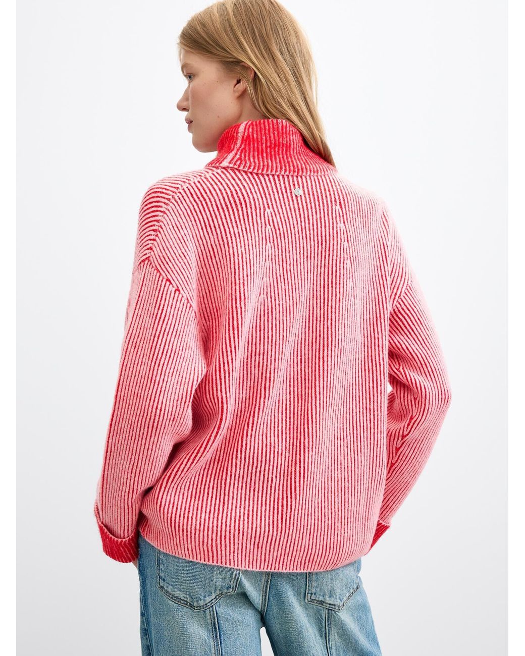 Desigual Pink Pullover