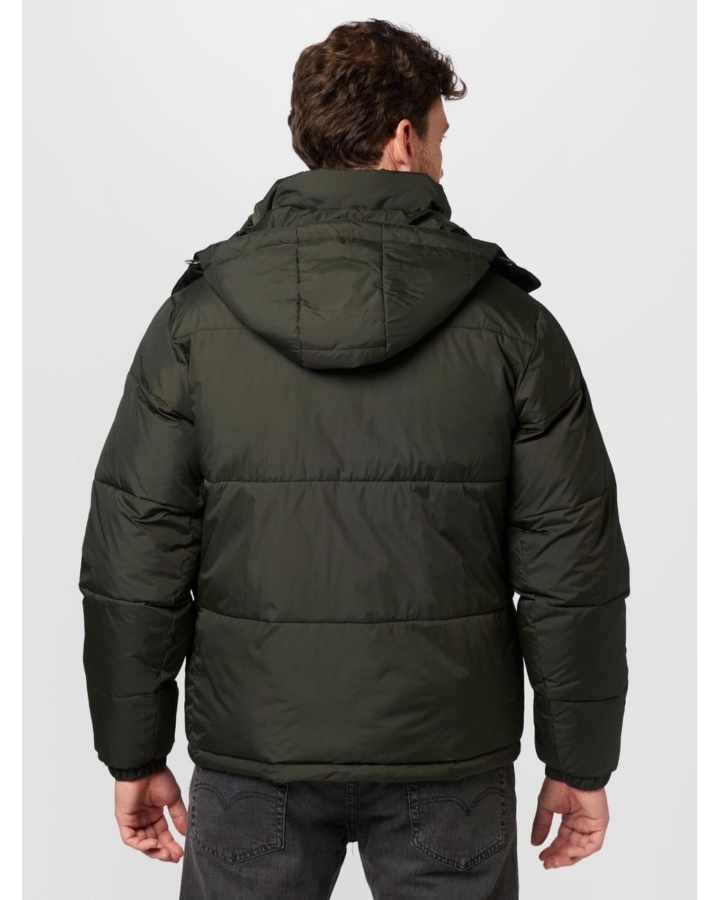 Solid Winterjacke in Black für Herren