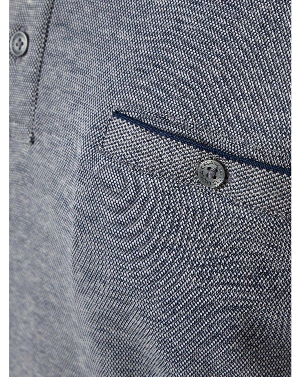 CASA MODA Shirt Basic in Gray für Herren