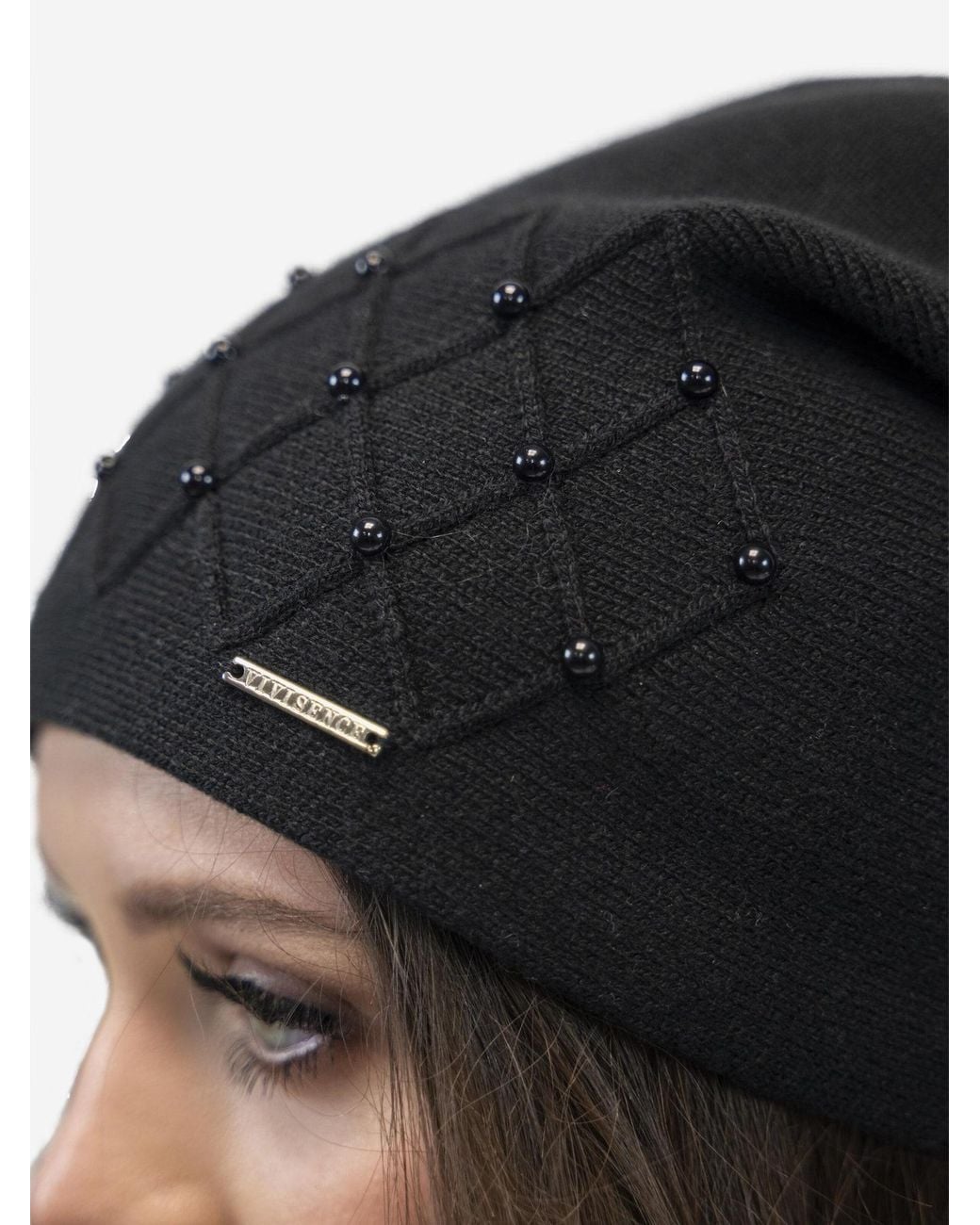 Vivience Black Mütze 7002 Set