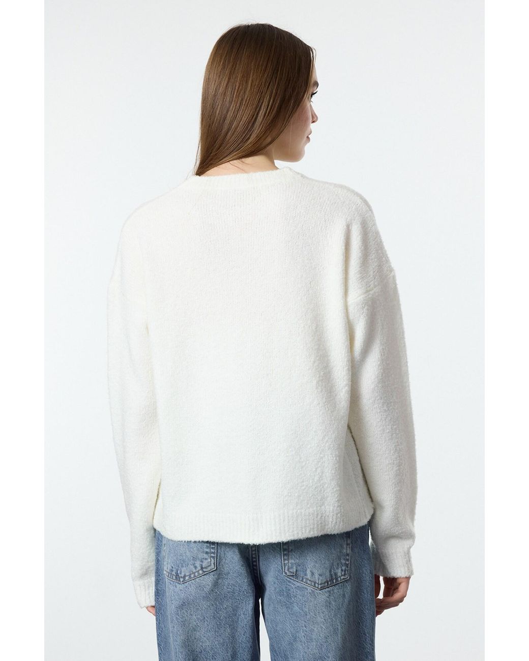 Trendyol White Pullover
