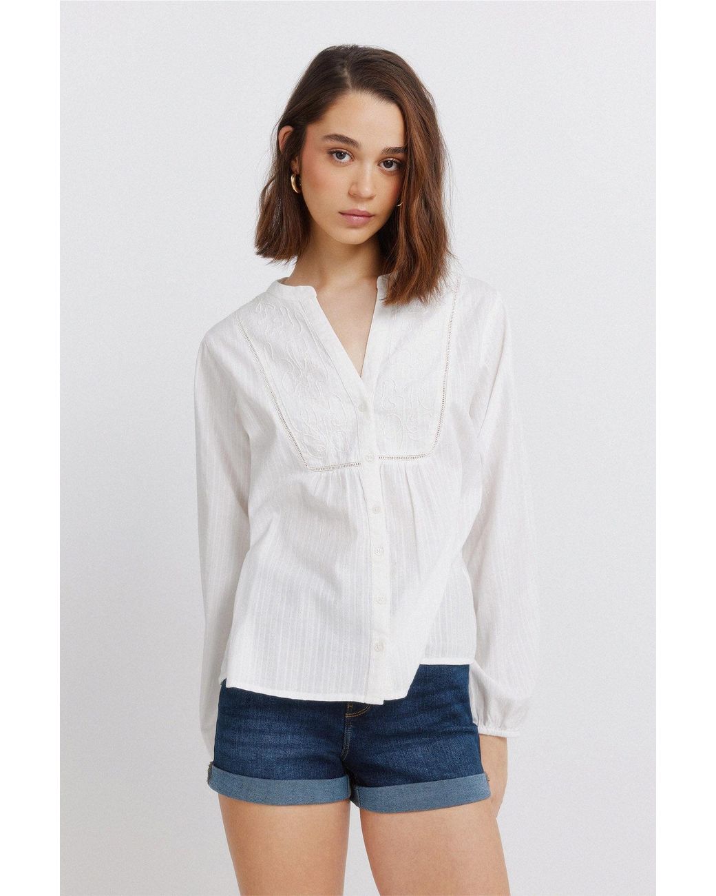 Springfield White Bluse