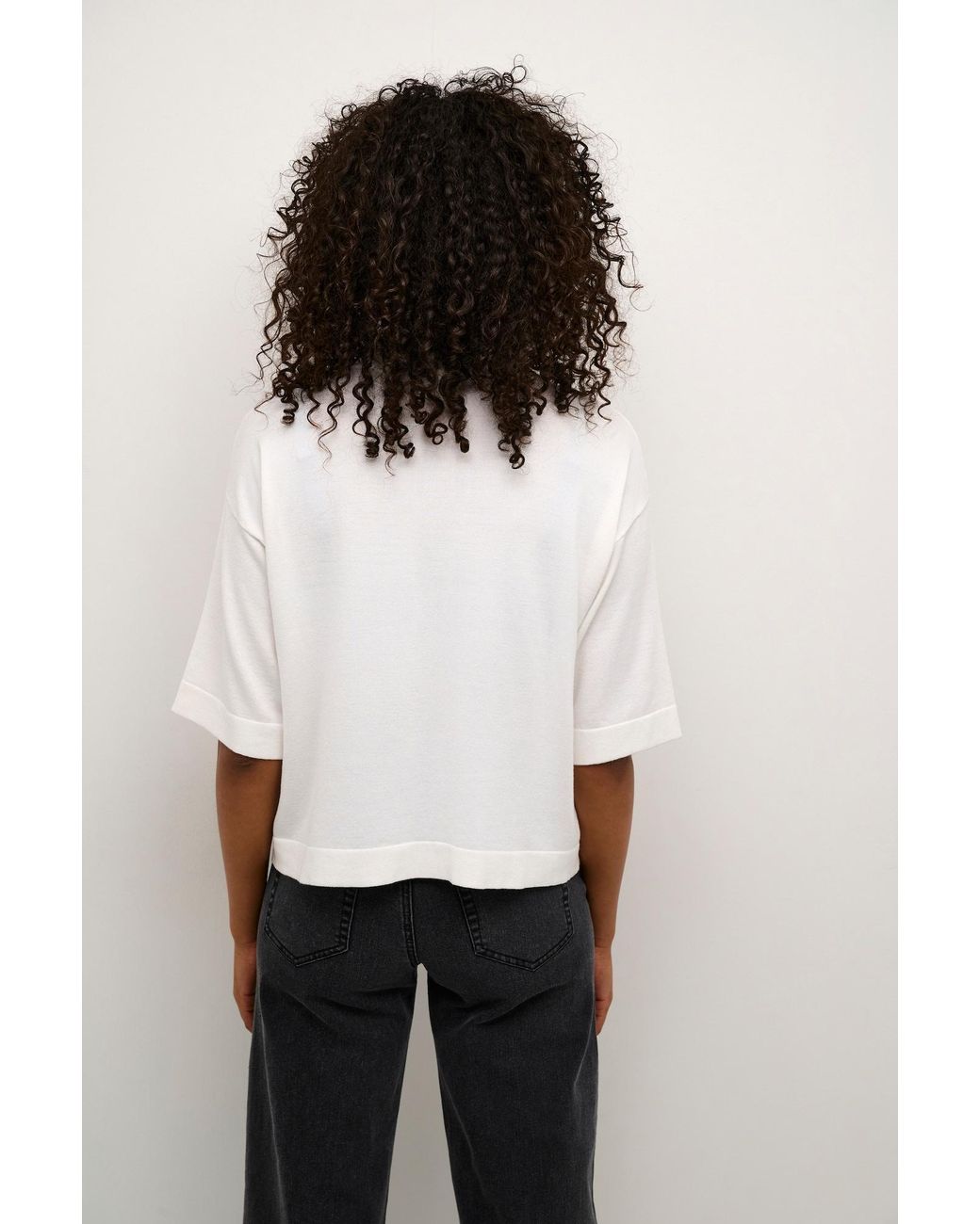 Kaffe White Pullover Kalizza