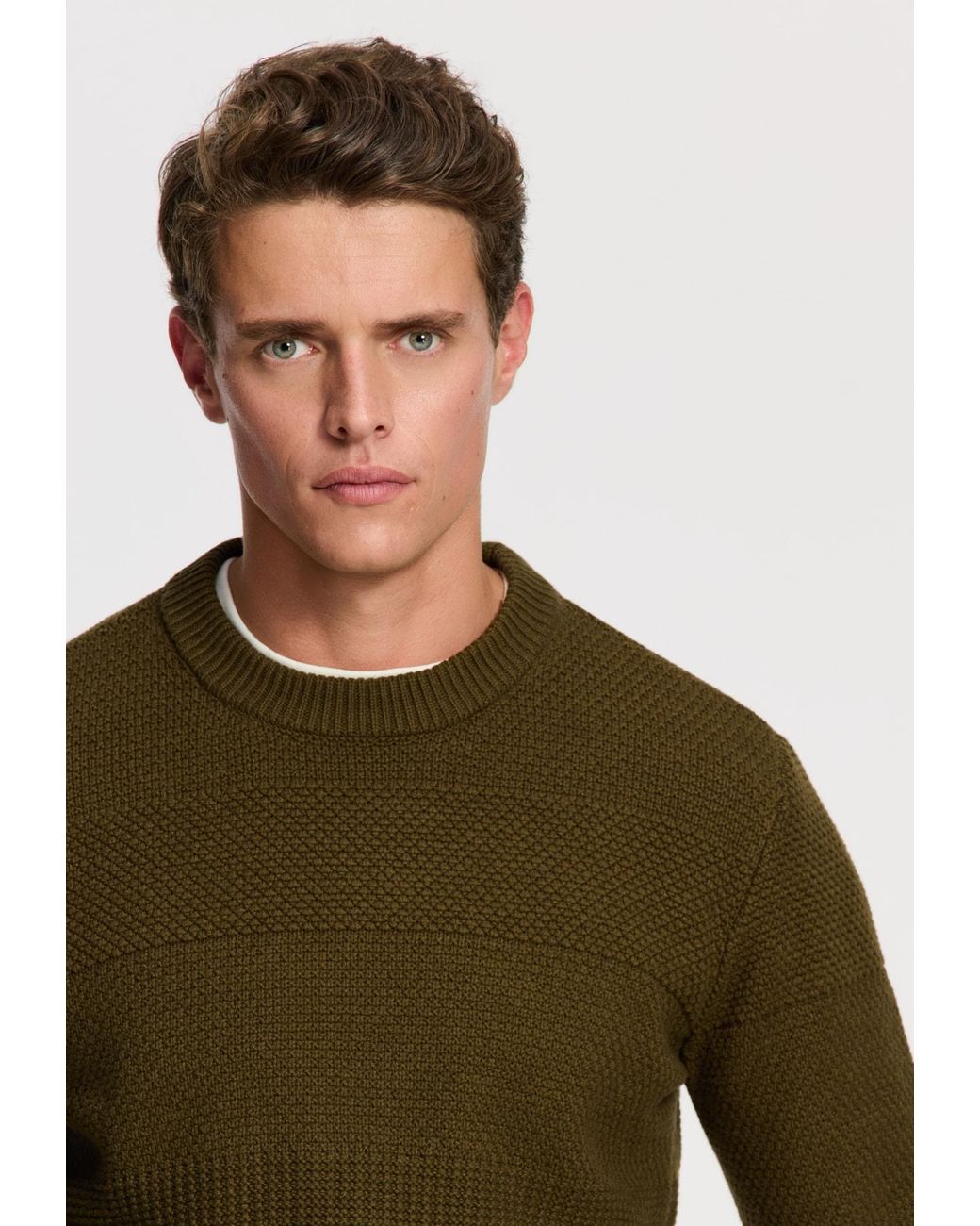 Shiwi Pullover in Green für Herren
