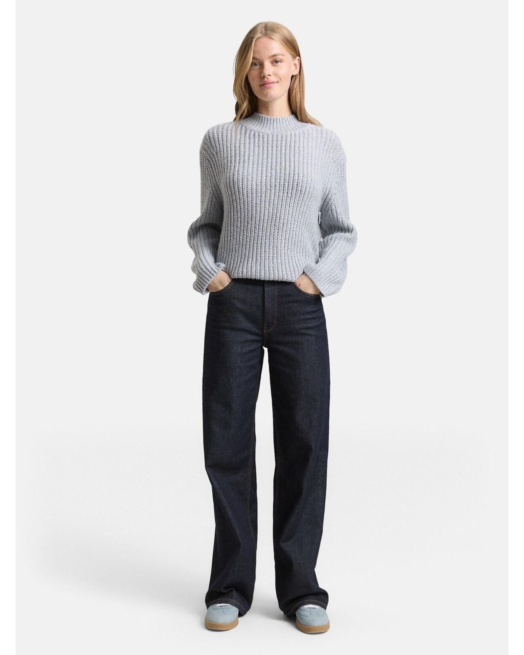 Tom Tailor White Pullover