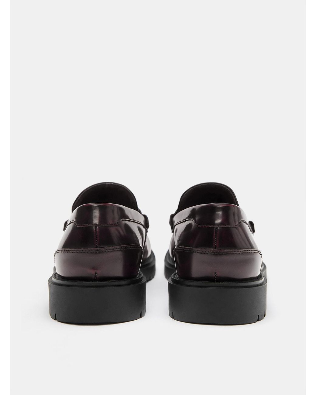 Pull&Bear Mokassin in Black für Herren