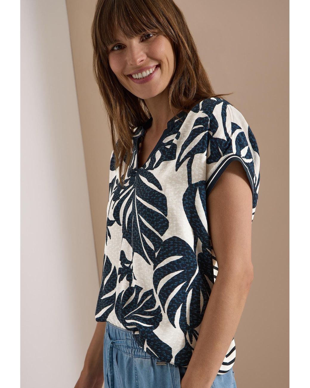 Cecil Black Bluse