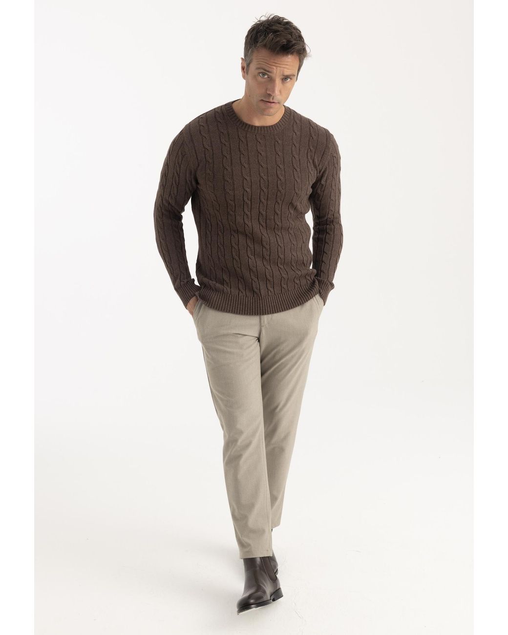Felix Hardy Pullover in Brown für Herren