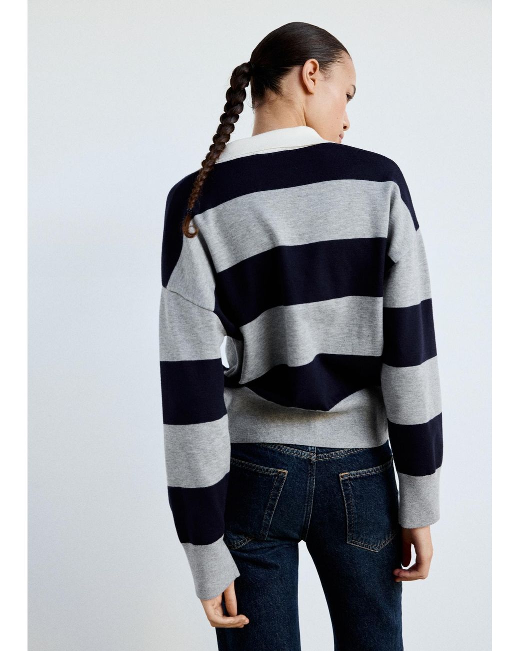 Mango Blue Pullover Brut
