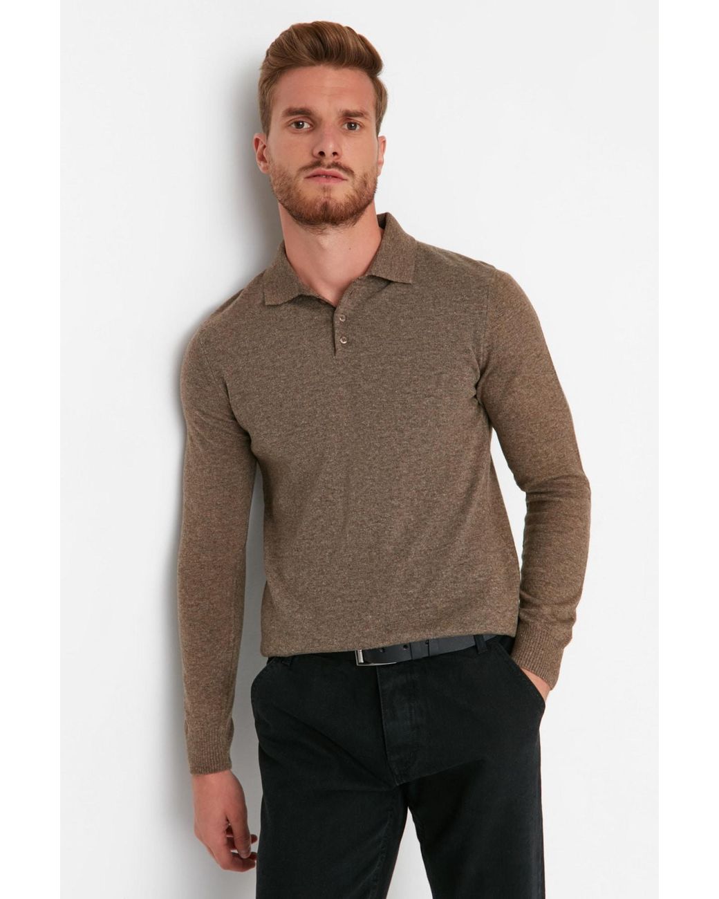 Trendyol Pullover in Brown für Herren