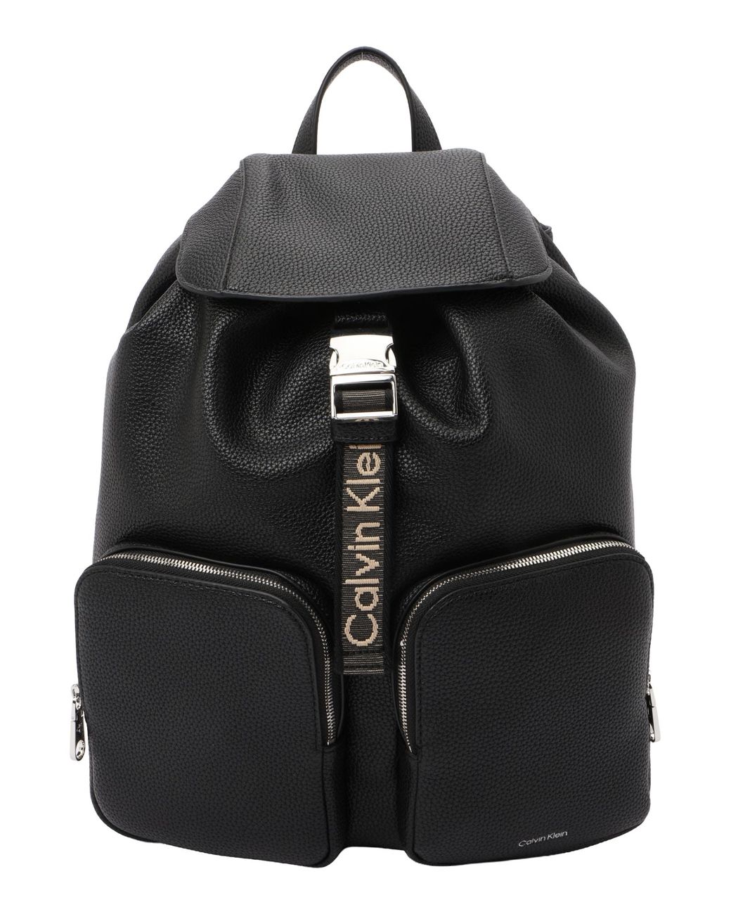 Calvin Klein Black Rucksack Webbing