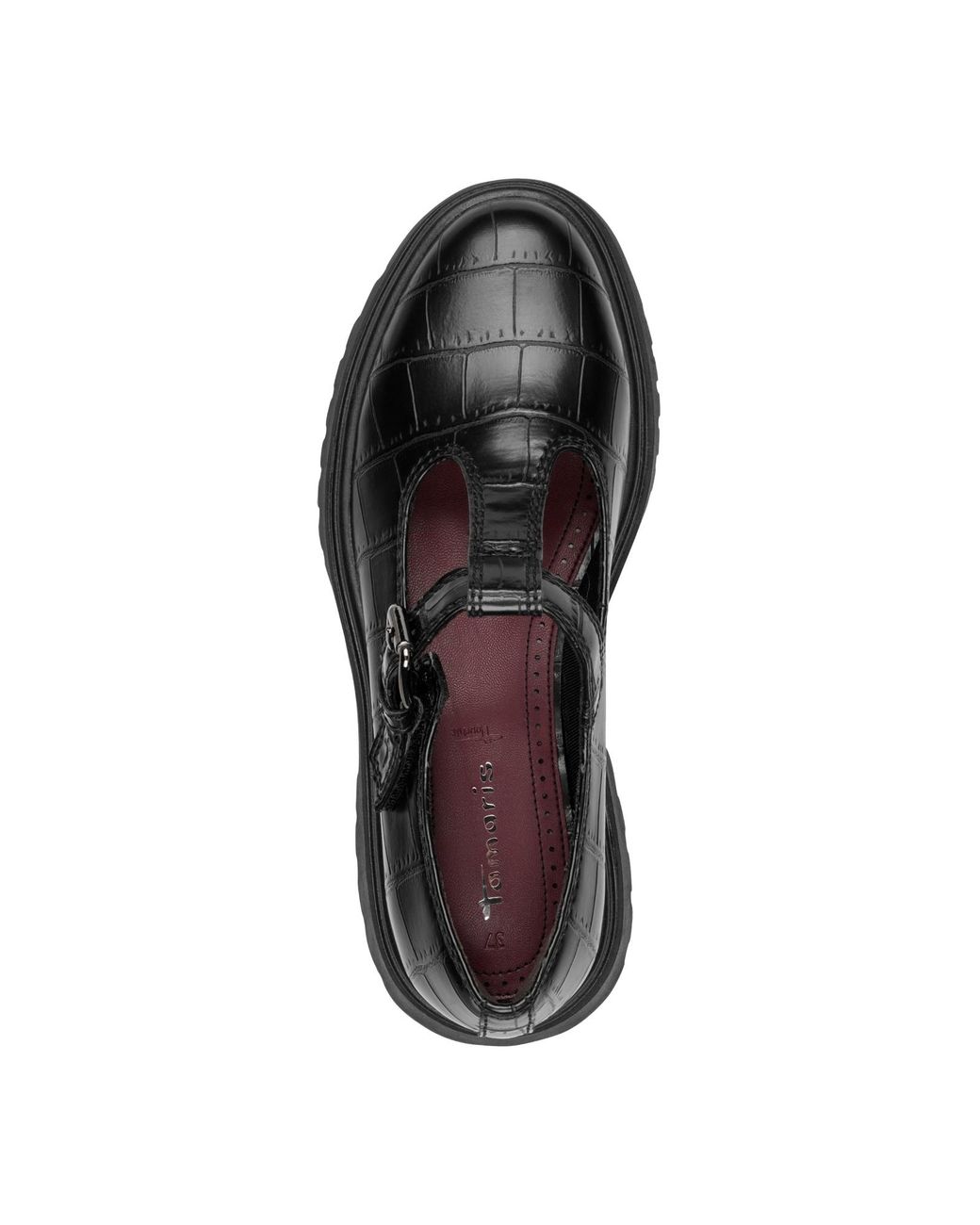 Tamaris Black Slipper