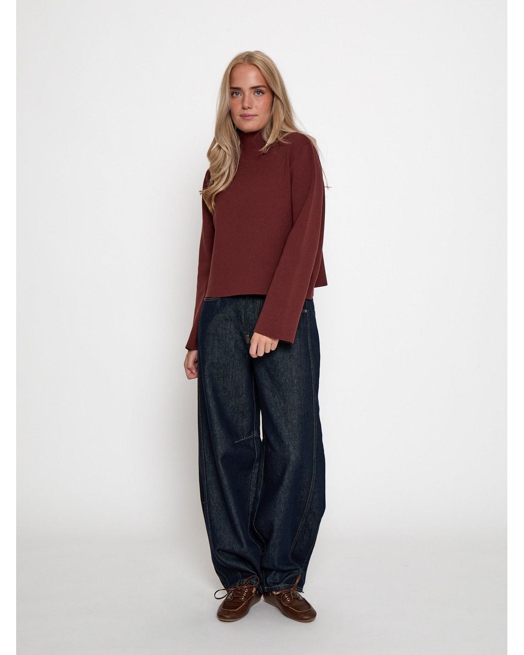 Minus Purple Pullover Lupi