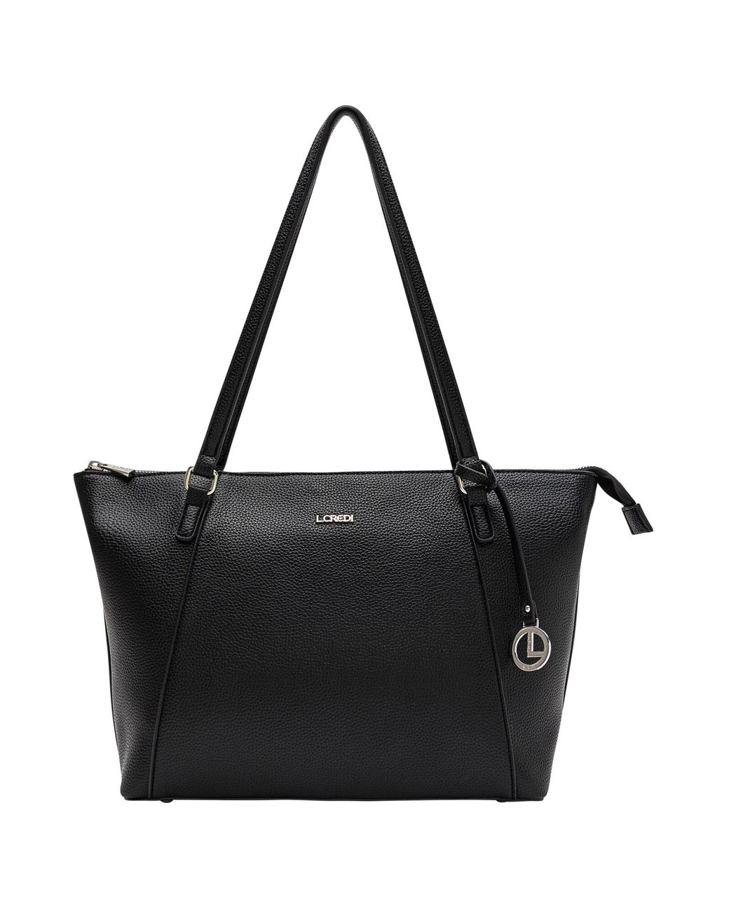 L. CREDI Black Shopper Michaela