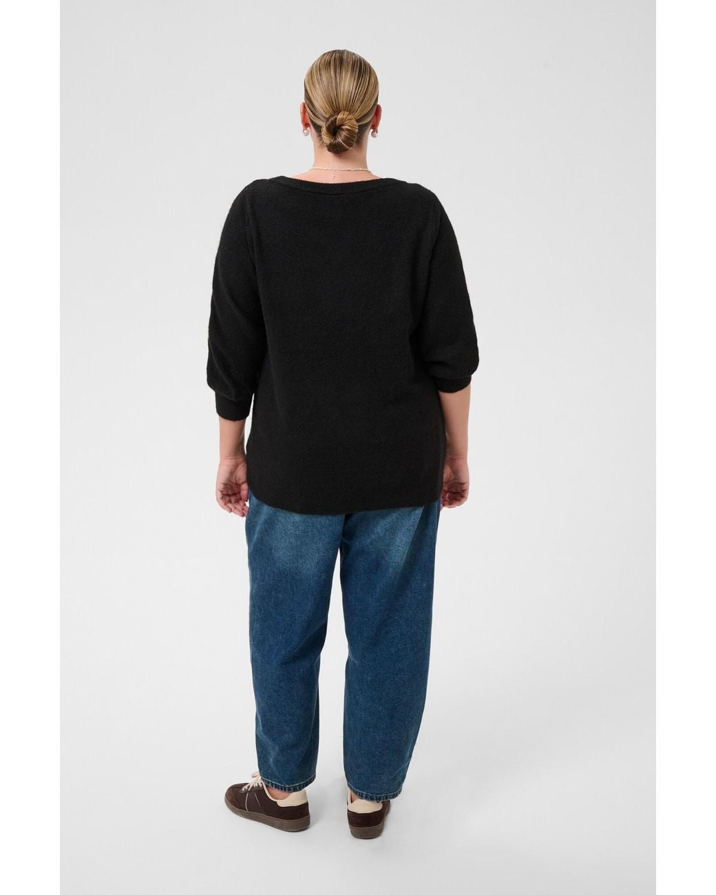 Kaffe Black Pullover Selia