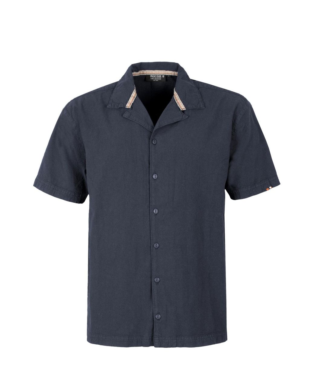 INDICODE Hemd Mirolo in Blue für Herren