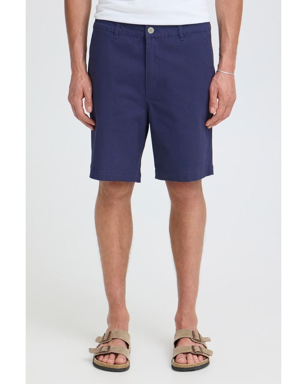 Solid Chinoshorts Regular Fit Sdliam in Blue für Herren