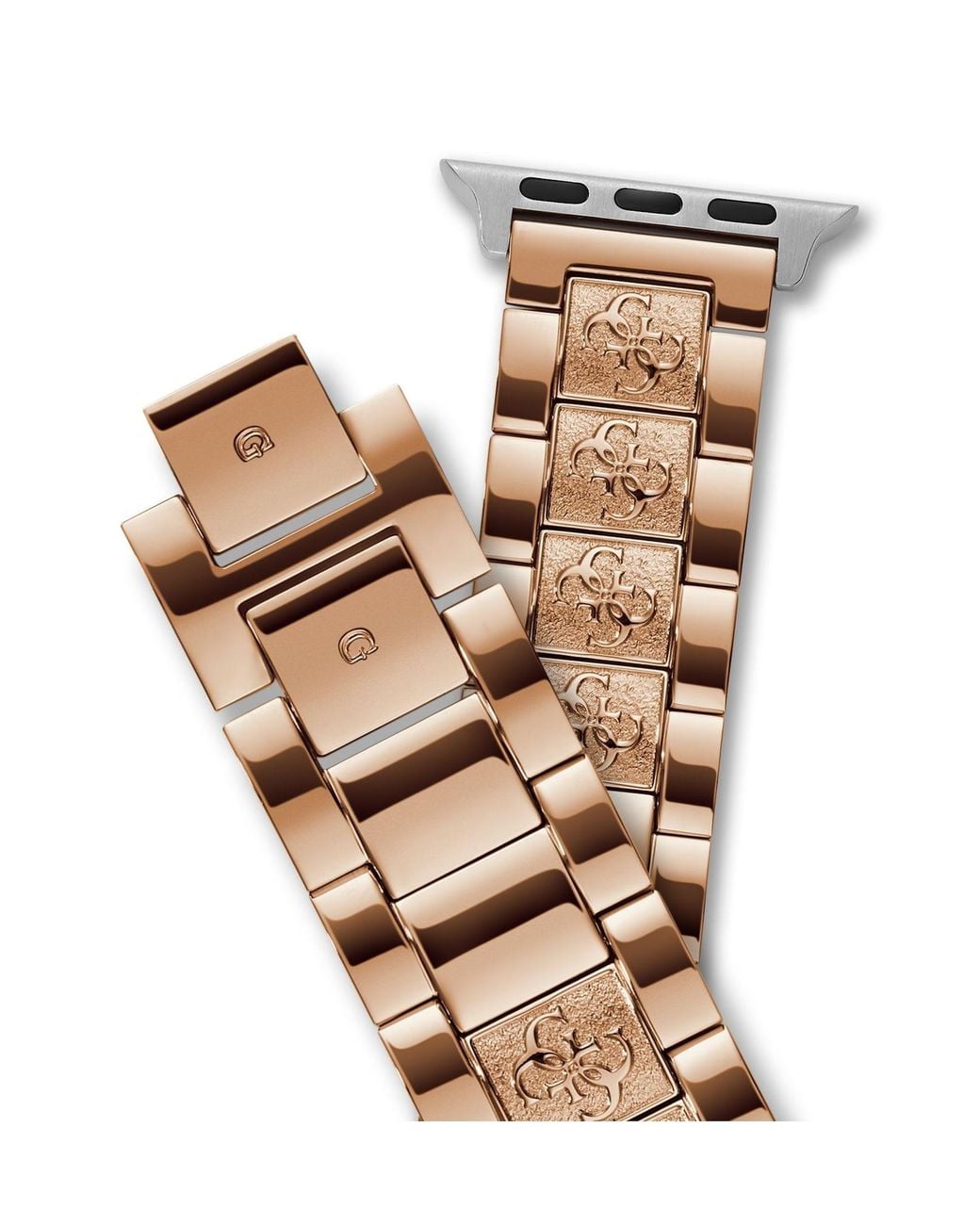 Guess Black Armband Kompatibel Mit Apple Watch