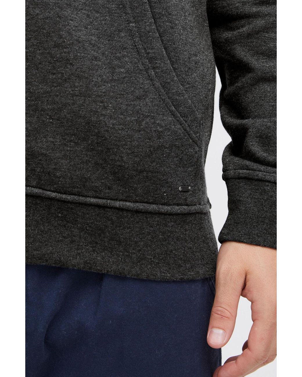 Solid Sweatjacke Olli in Black für Herren