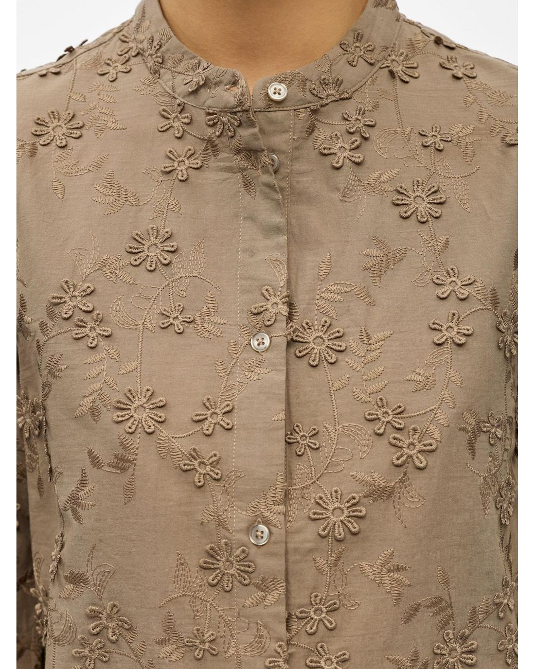Object Brown Bluse Objkarli