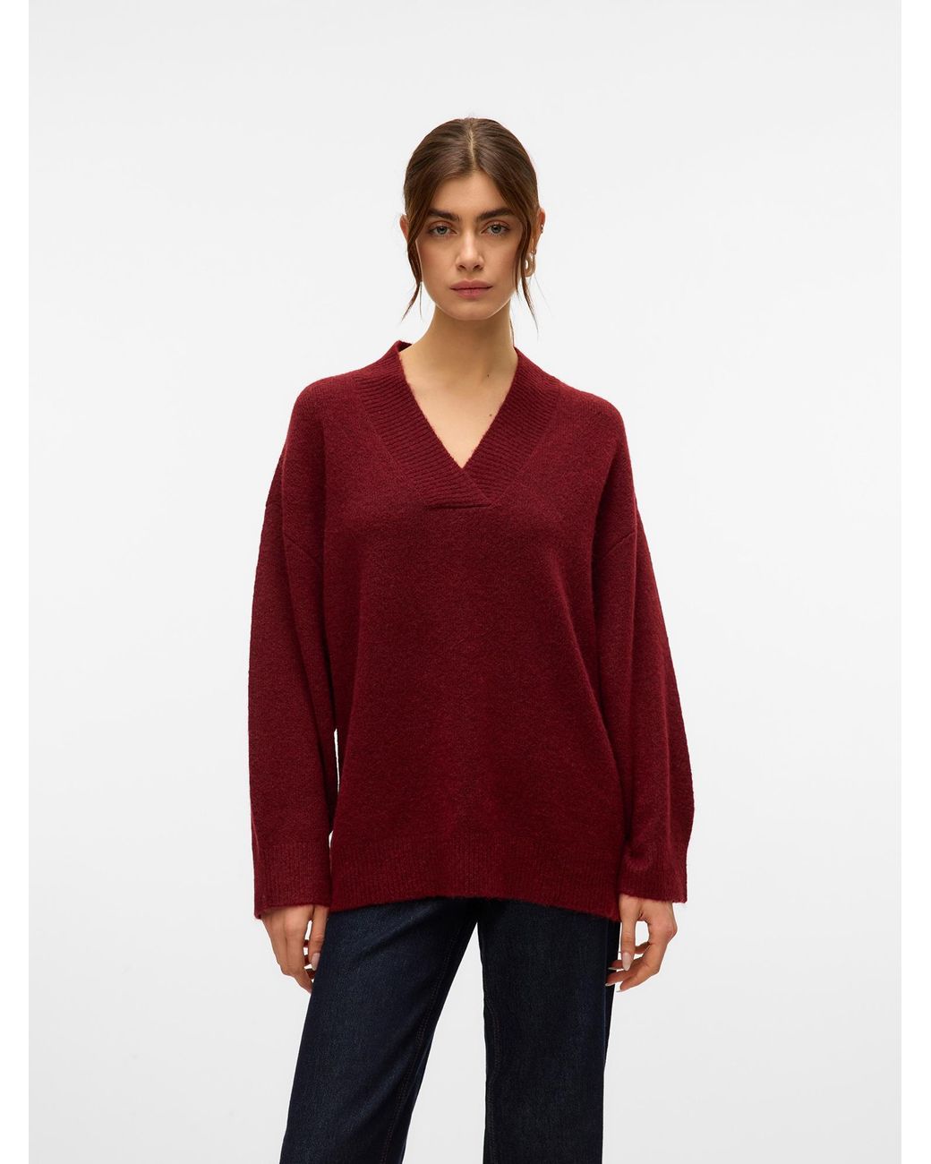 Vero Moda Red Pullover Bang