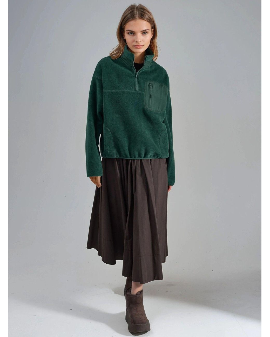 Busem Green Pullover