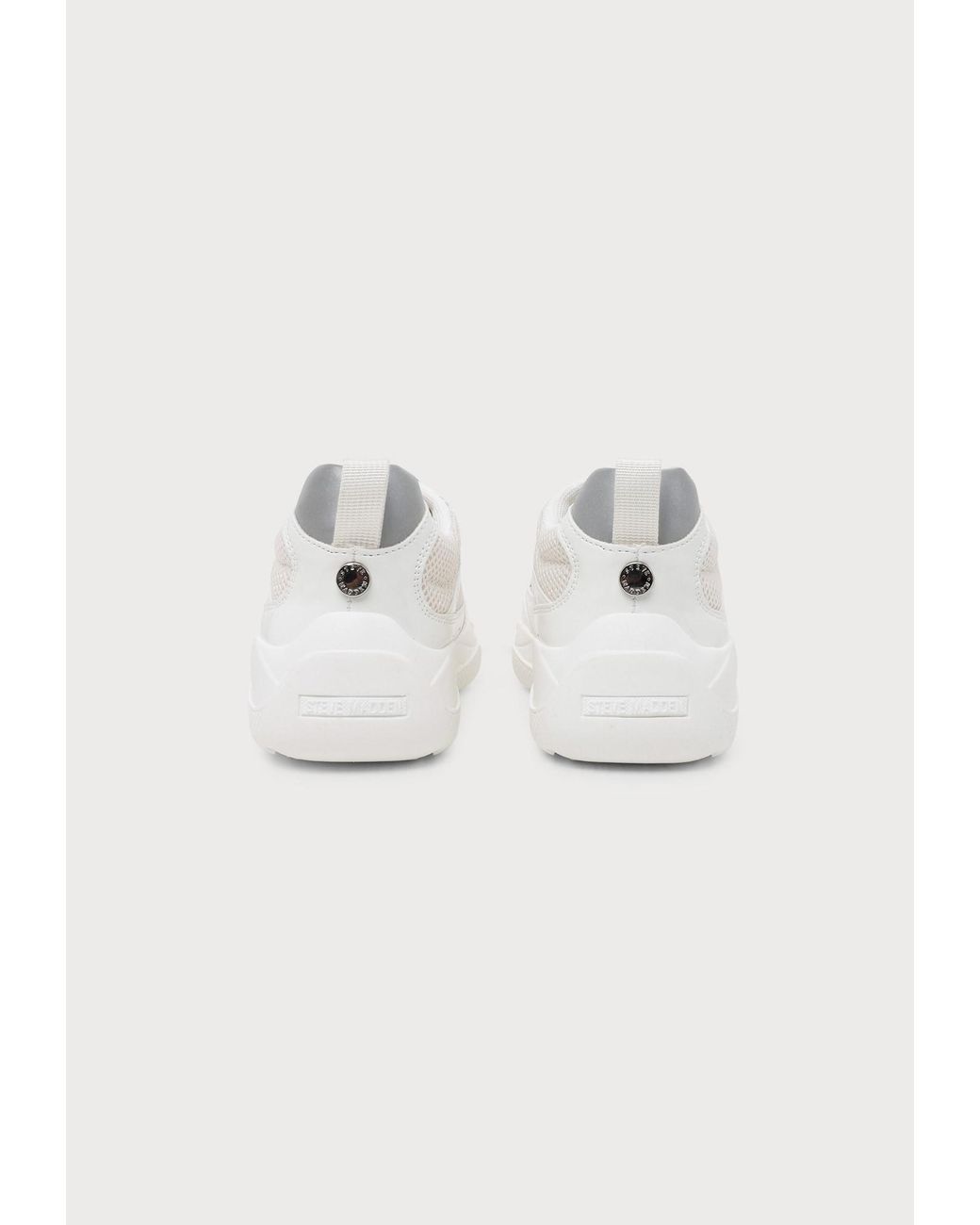 Steve Madden White Sneaker Premio-E