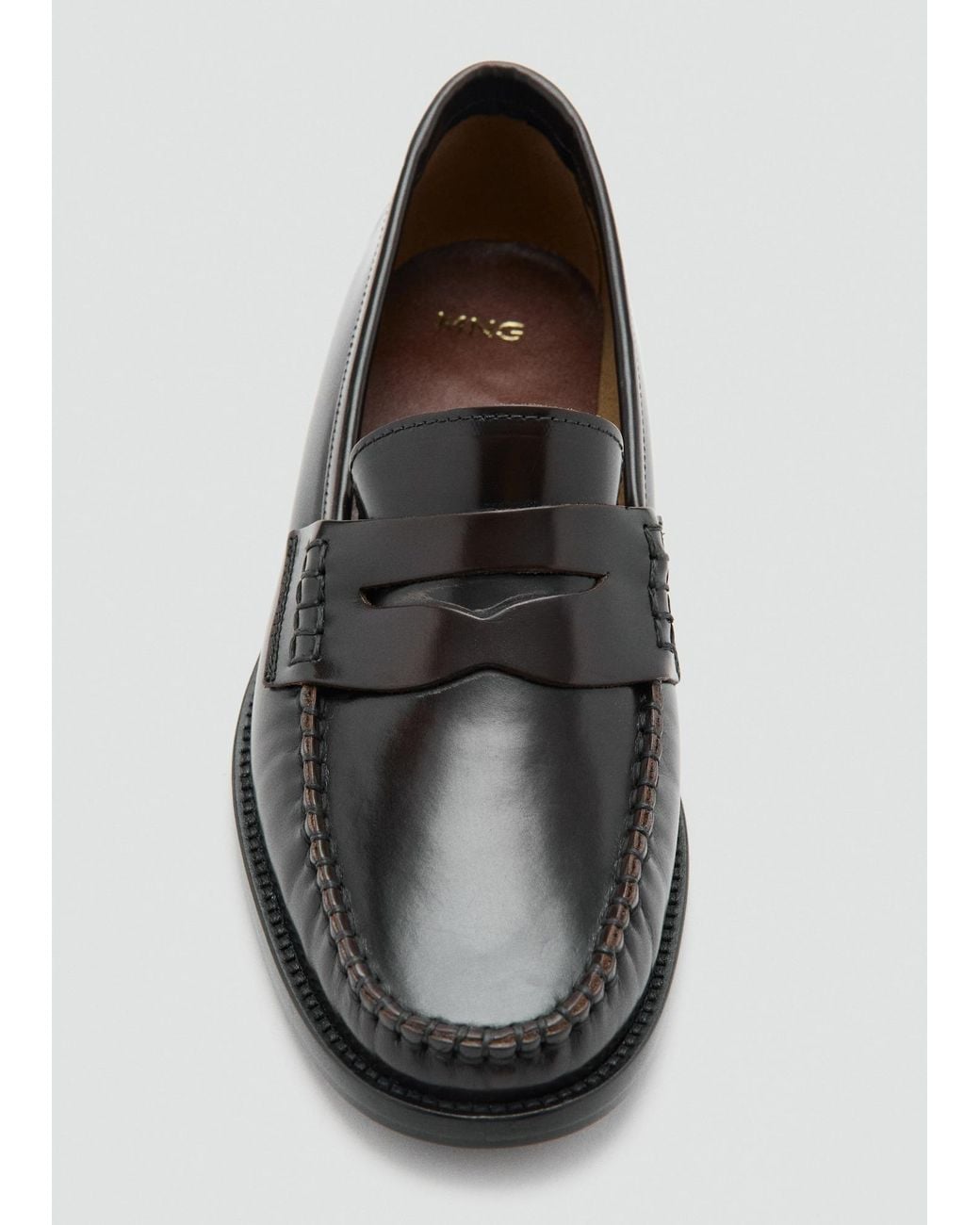 Mango Black Mokassin Louisa