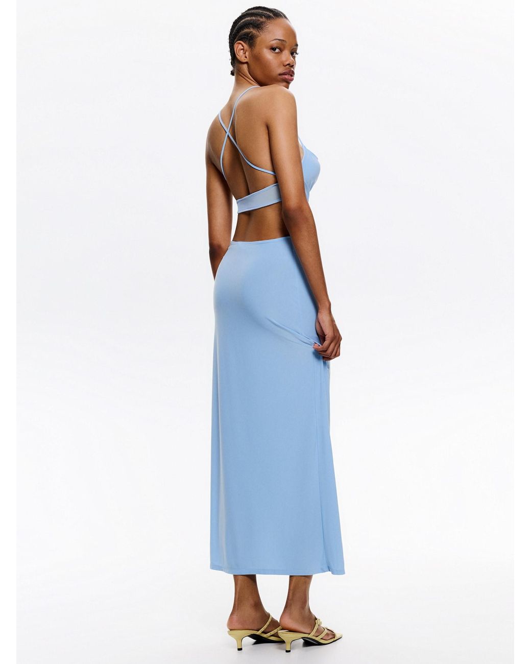 Pull&Bear Blue Kleid