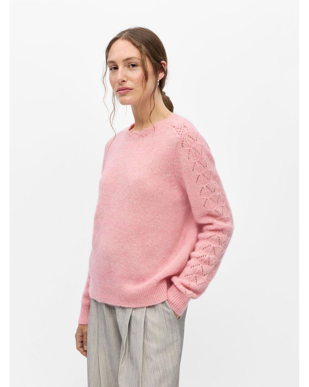 Object Pink Pullover Objnete