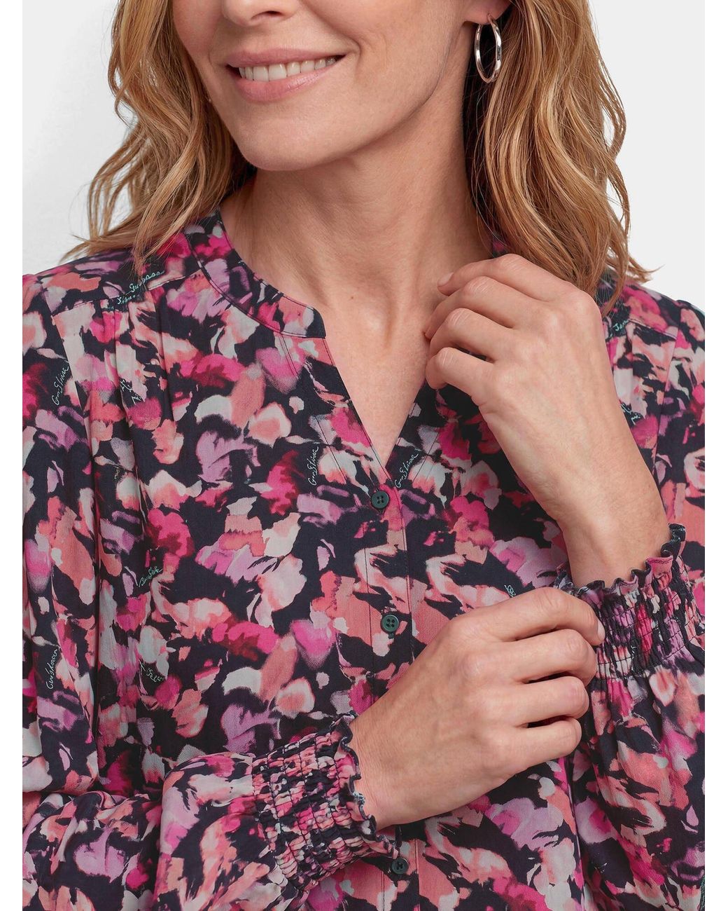 Goldner Red Bluse