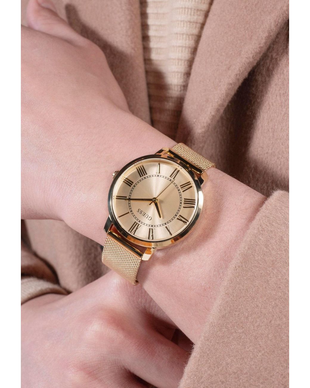Guess Uhr Tucker in Yellow für Herren