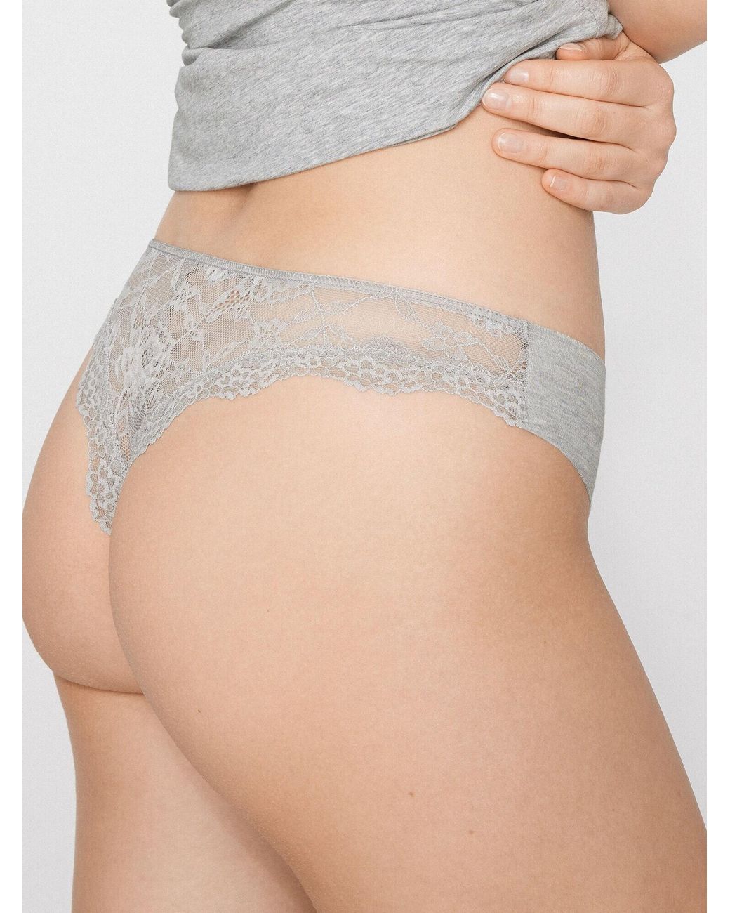 Tezenis Gray String