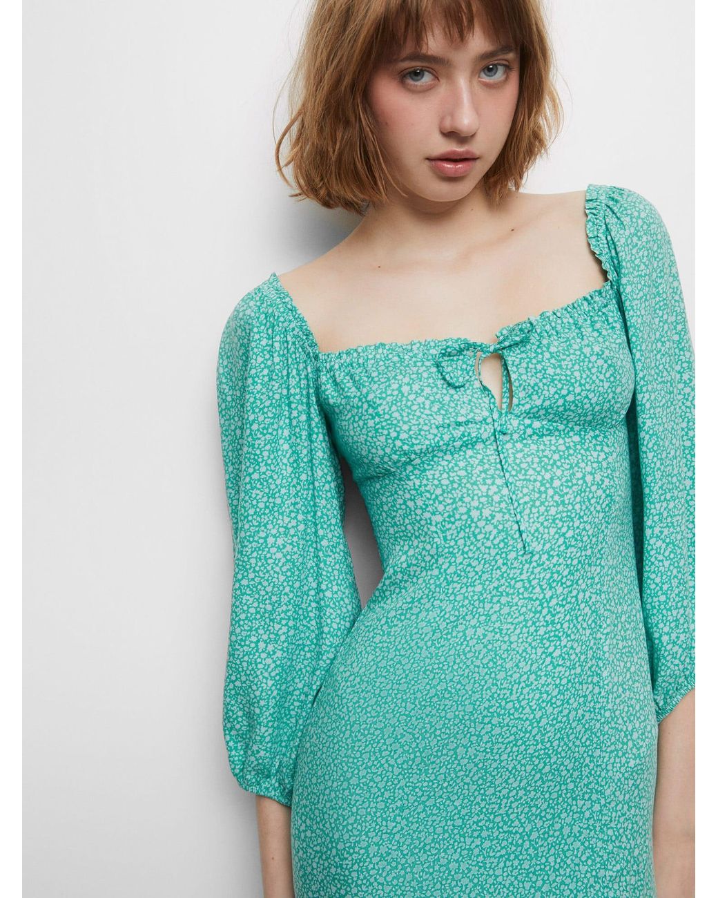 Pull&Bear Blue Kleid