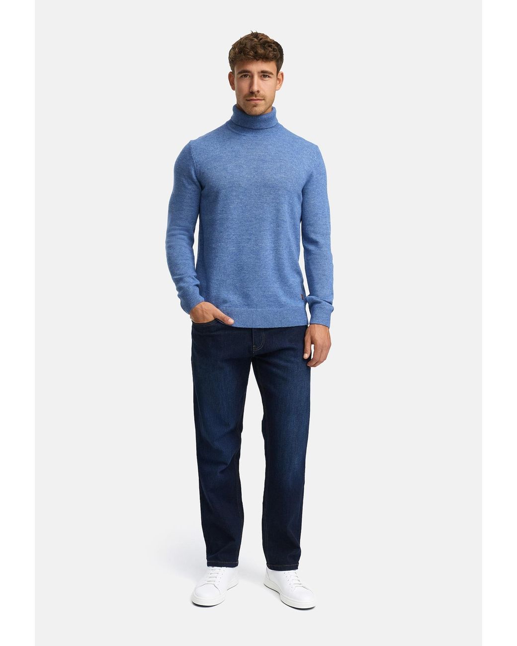 INDICODE Pullover Inmargous in Blue für Herren