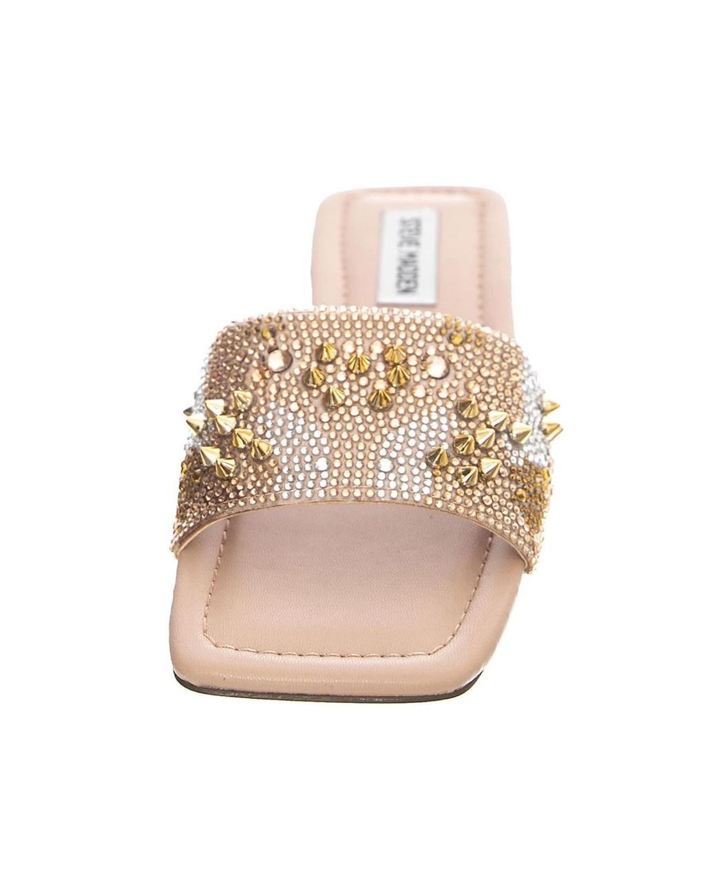 Steve Madden Pink Pantolette Marveled Blush Mult Sandals