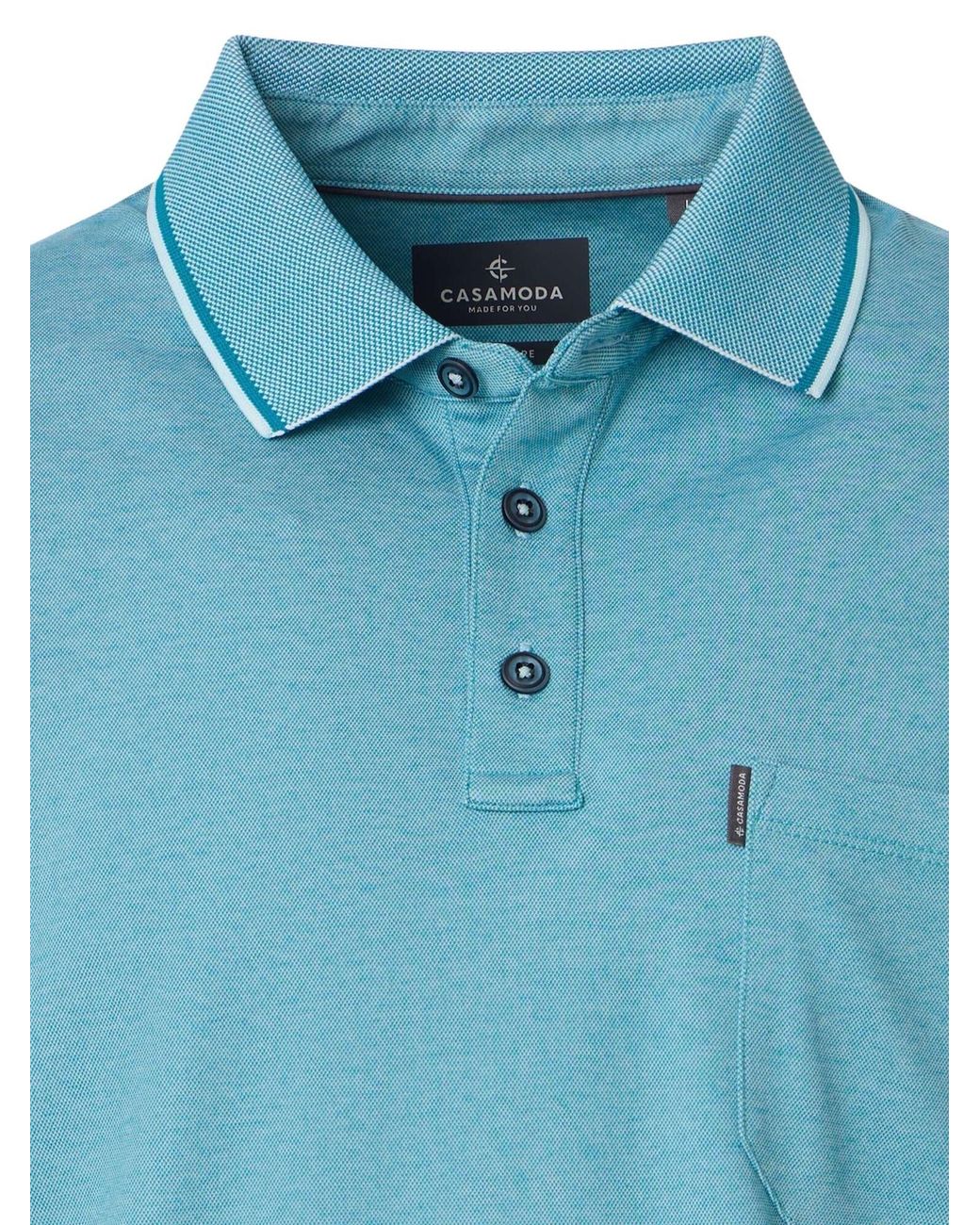 CASA MODA Shirt Basic in Blue für Herren