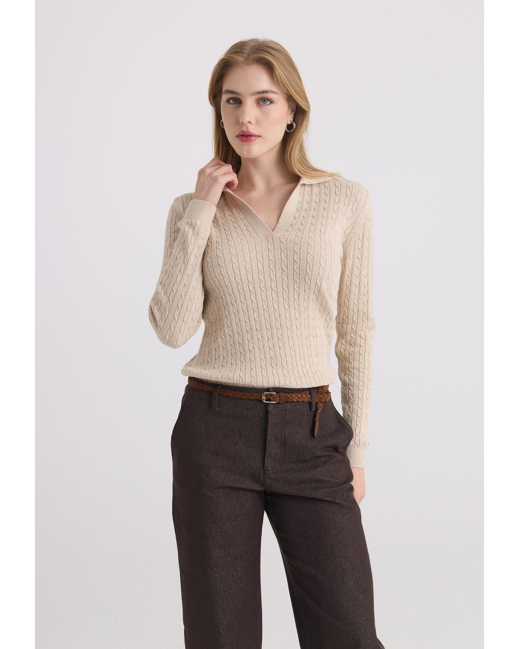 Felix Hardy Natural Pullover