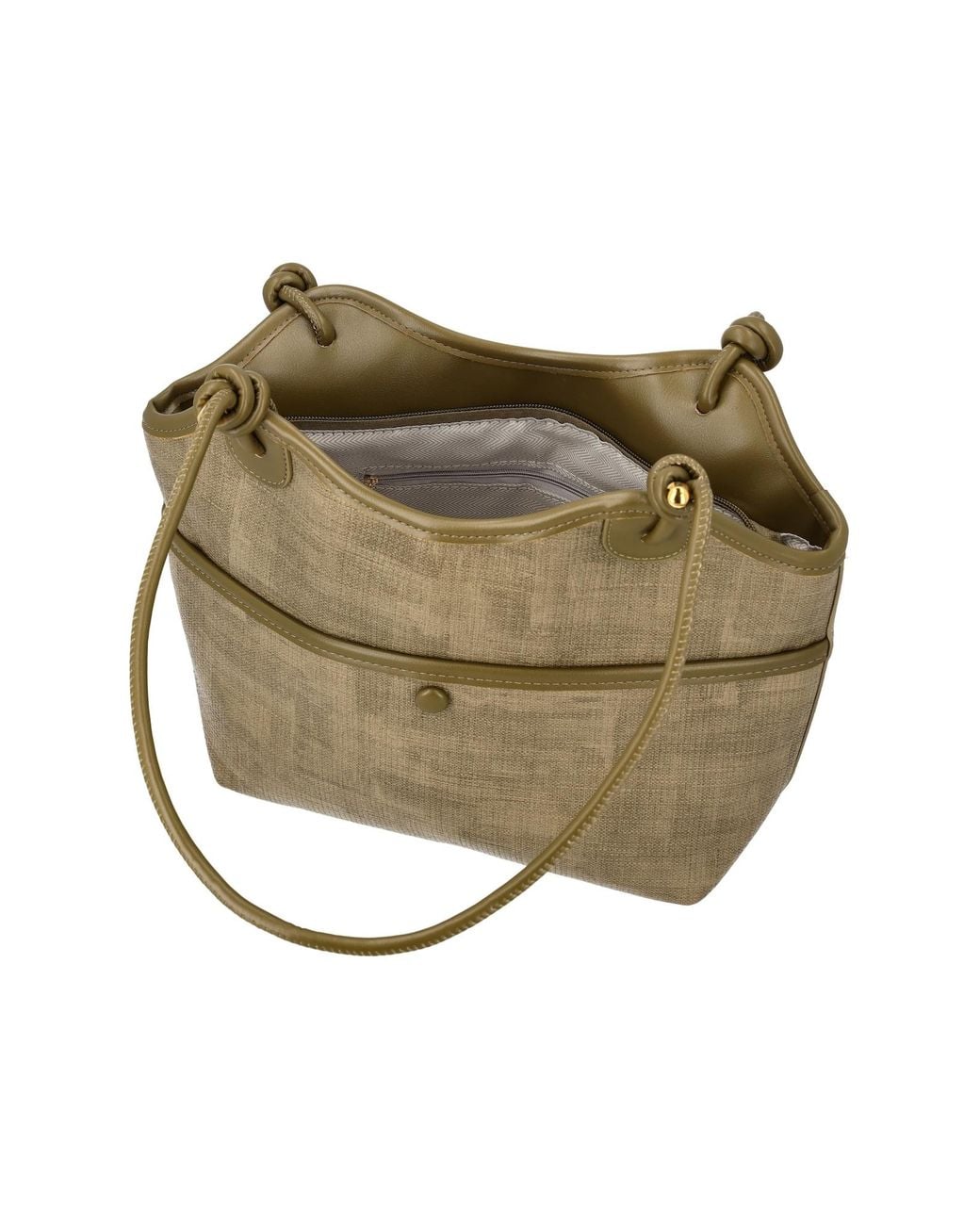Usha Metallic Schultertasche