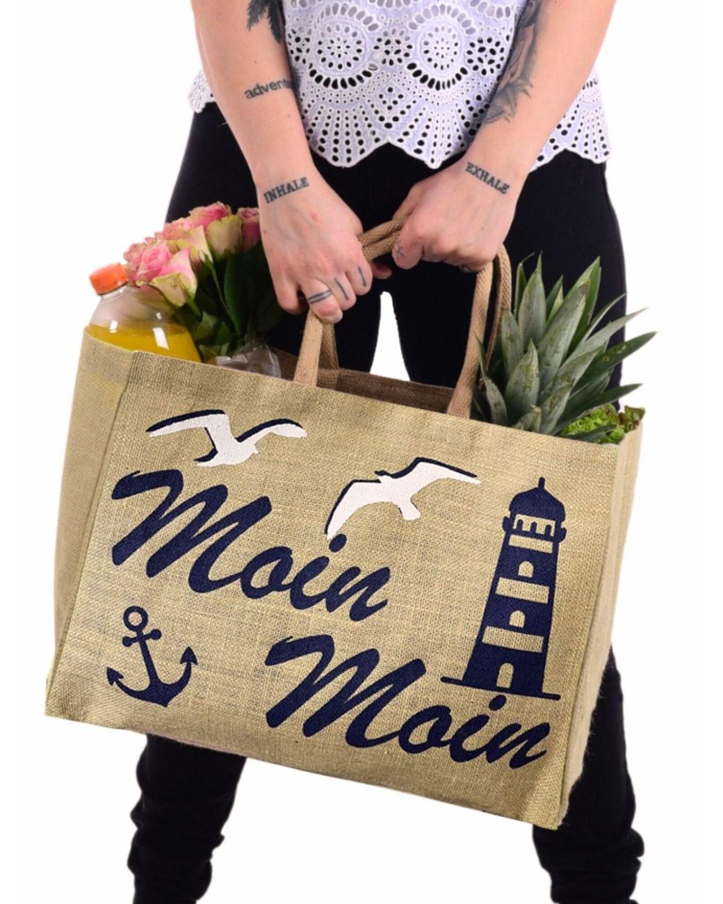 DOMELO Metallic Strandtasche