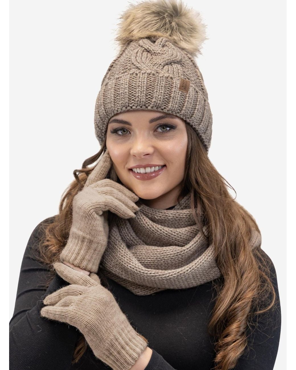 Vivience Natural Mütze 7014 Set