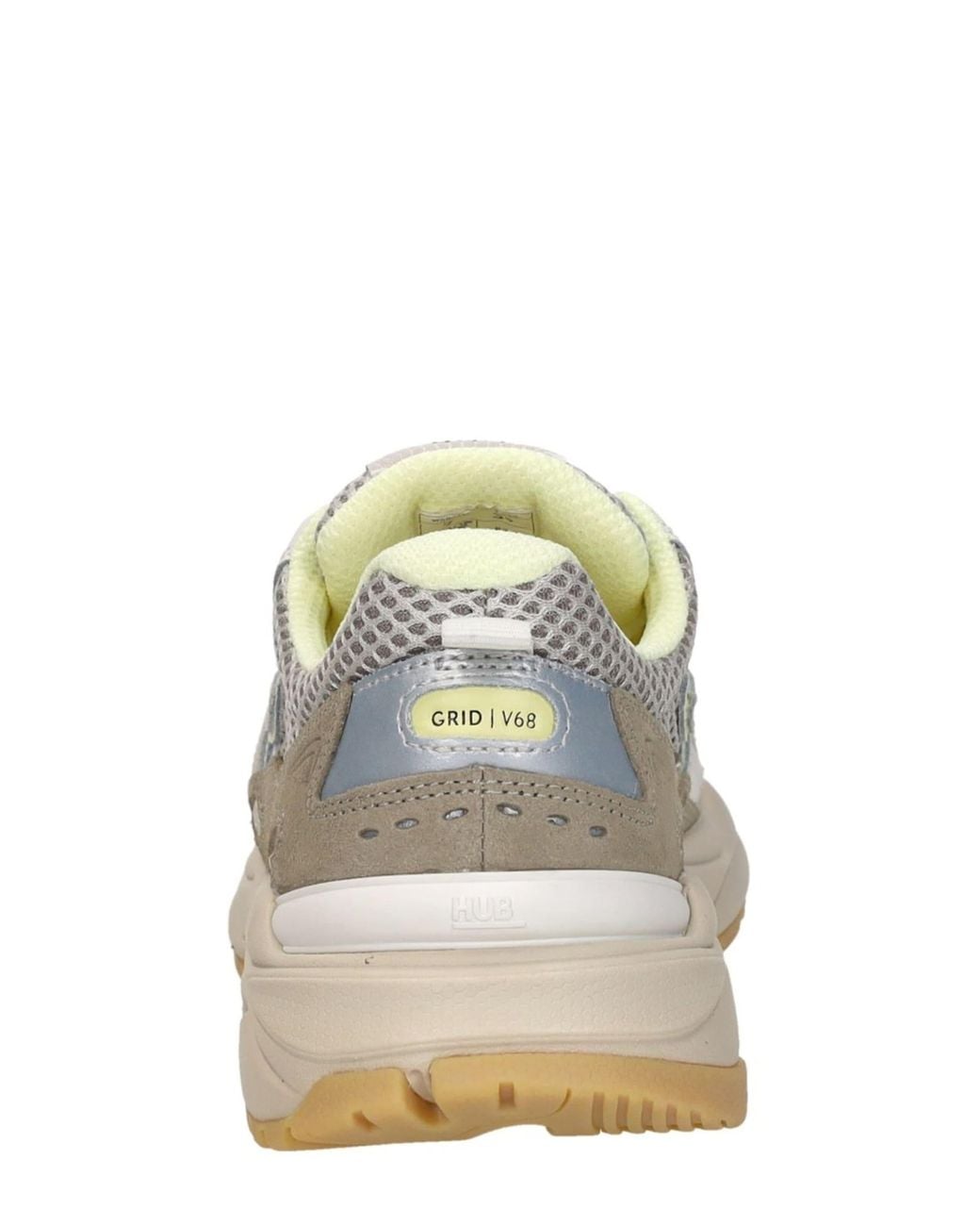 Hub White Sneaker Low Grid M46