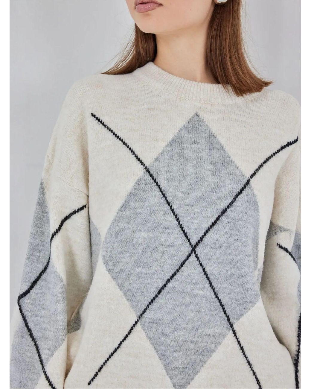 Bigdart Gray Pullover Pullover